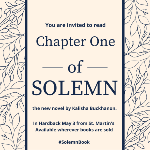 Chapter One of Solemn