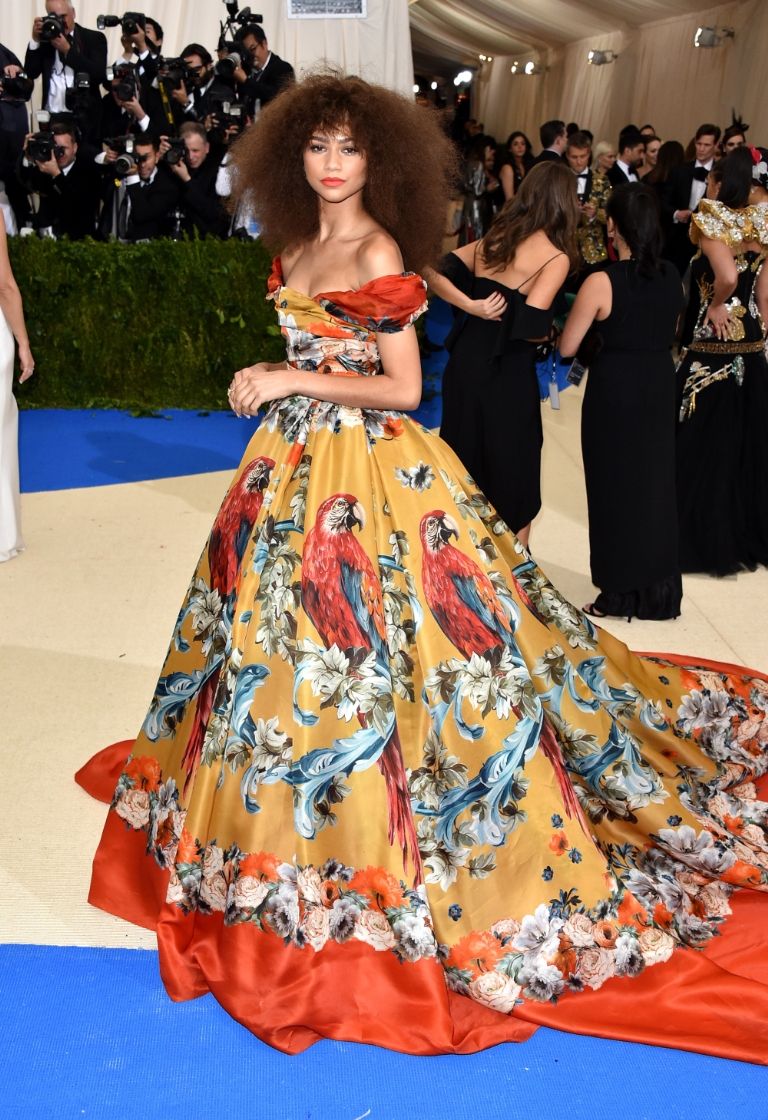 Zendaya in Dolce and Gabbana