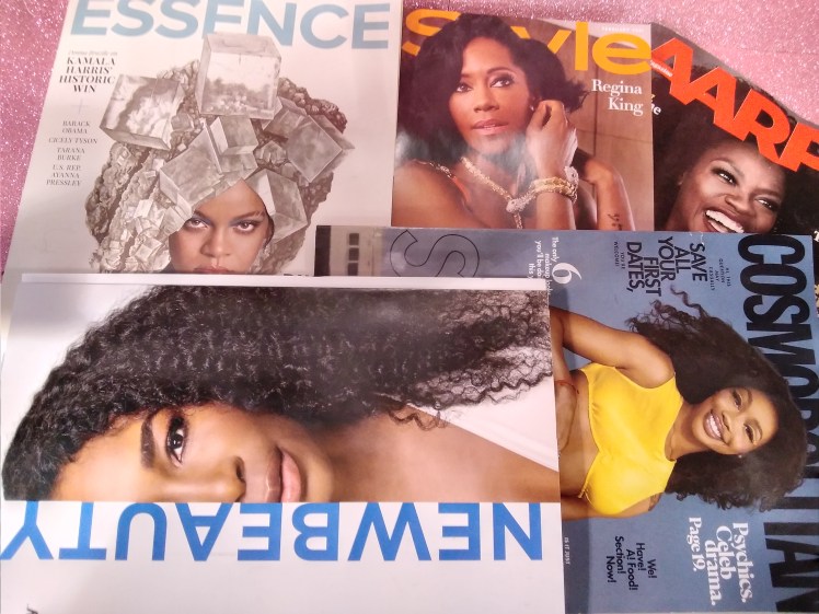 Black women grace winter covers